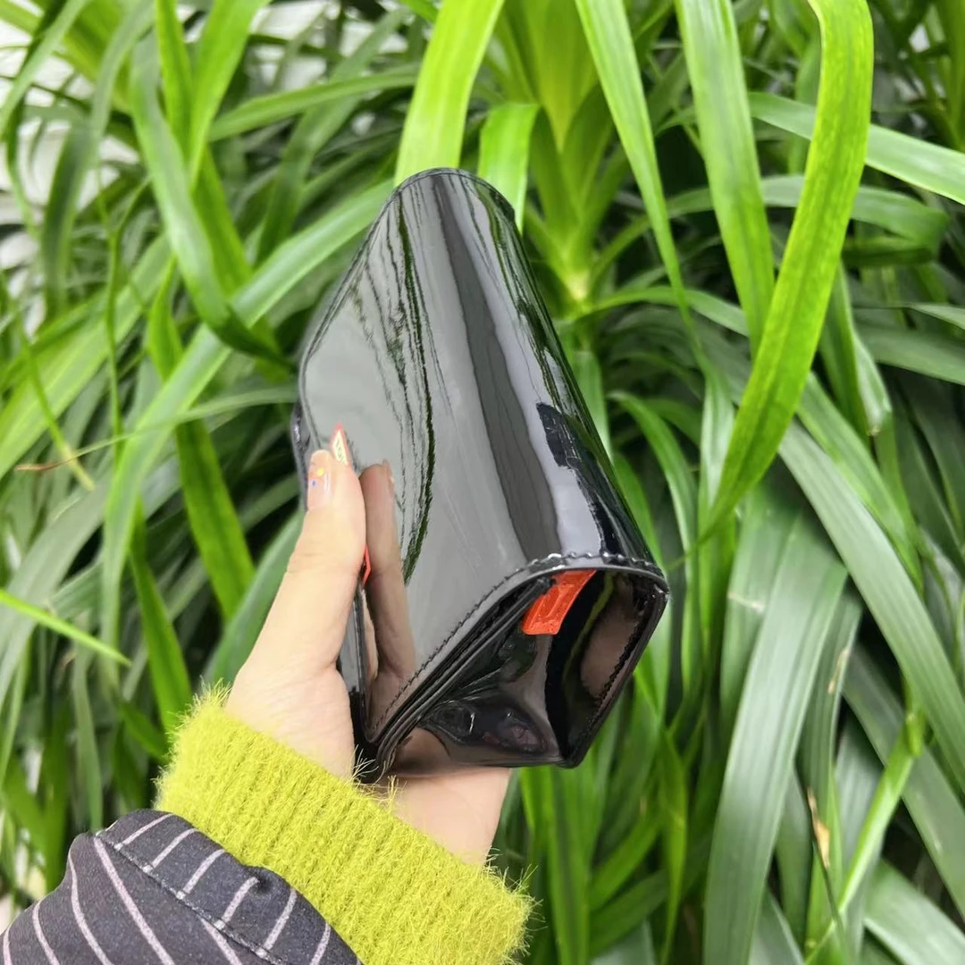 【宠粉！】漆皮单肩斜挎小橙绳子包