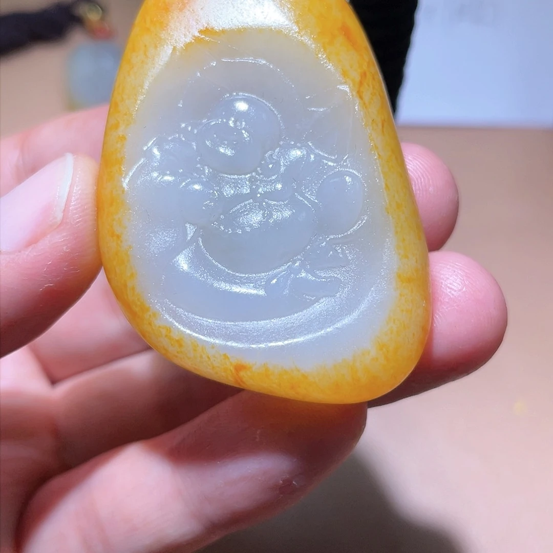 和田玉颈饰未镶嵌A7