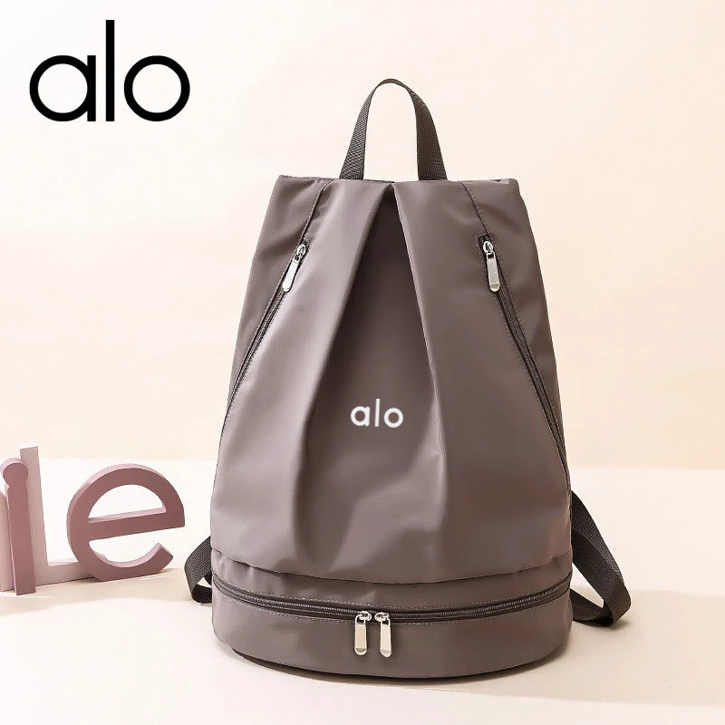 alo yoga干湿分离鞋位健身双肩包运动包行李包轻便牛津布旅行背包