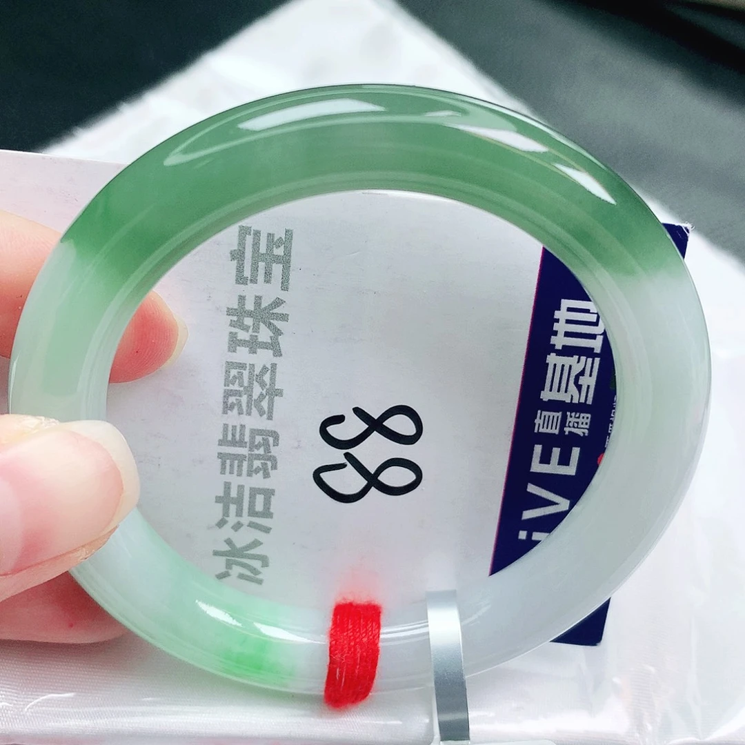 翡翠未镶嵌手镯缅甸天然A货翡翠手镯