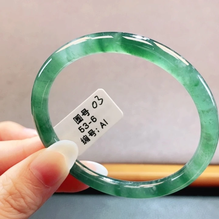 翡翠未镶嵌手镯翡翠手镯14