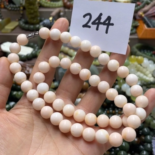 未镶嵌蛇纹石玉手链