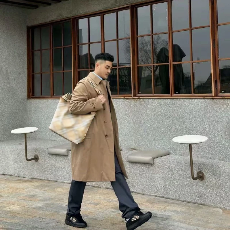 【撤柜现货运费险】经典牛皮拼接格子透气休闲情侣格纹运动鞋芯片版