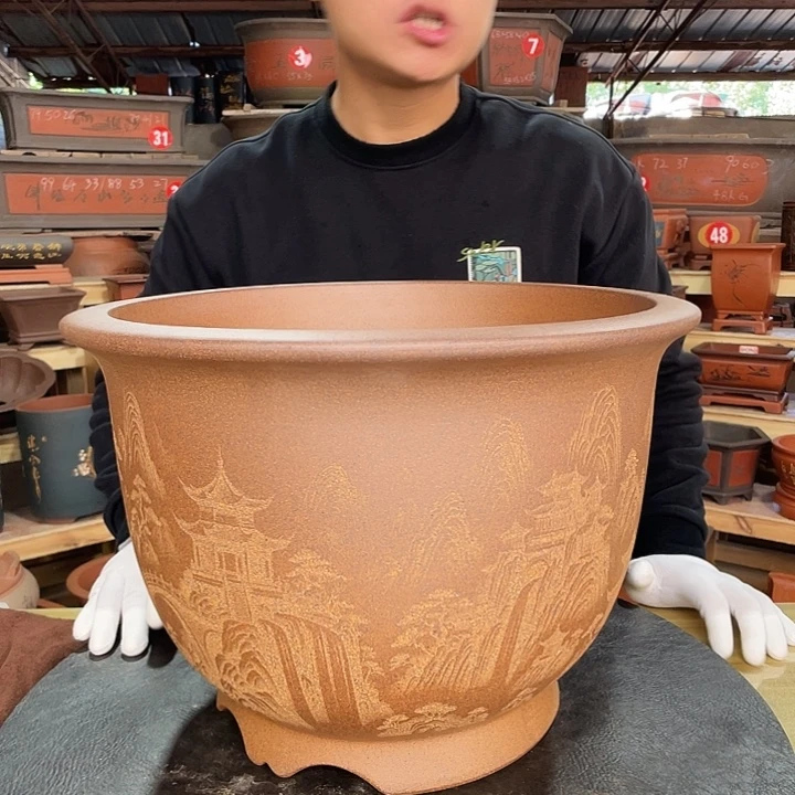 紫砂花盆工厂直发