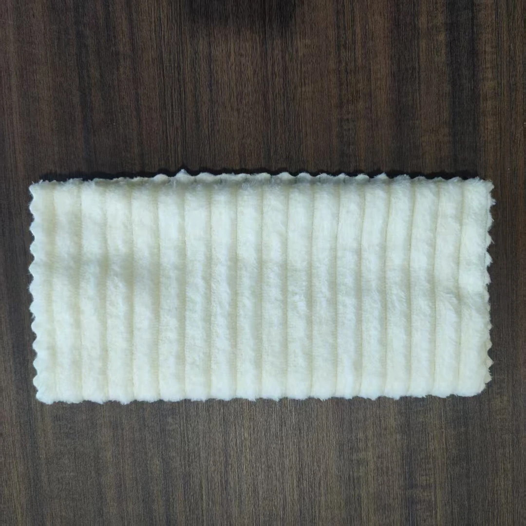 椰椰条珊瑚绒纯色毛巾洗脸巾