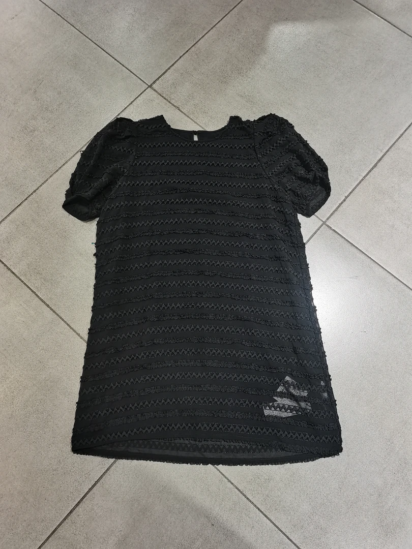 6042 夏季宽松显瘦短袖高腰A字连衣裙