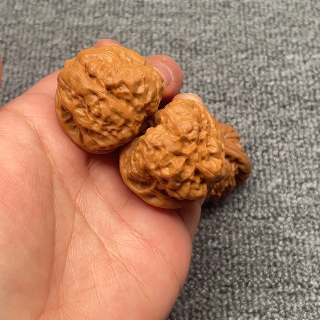 吊坠文玩核桃蛤蟆头38吃啊