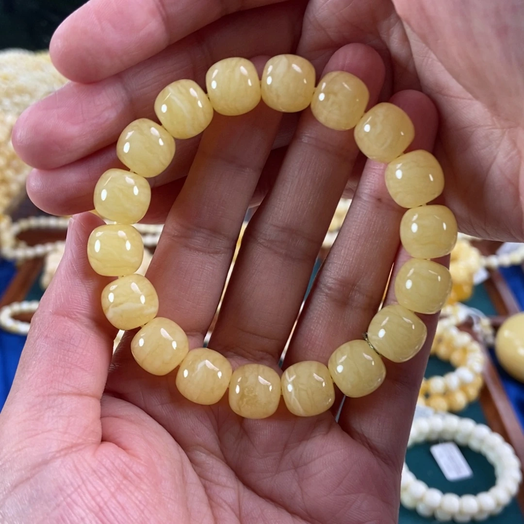 琥珀未镶嵌珠宝奇石12同料黄虎皮老型19.06