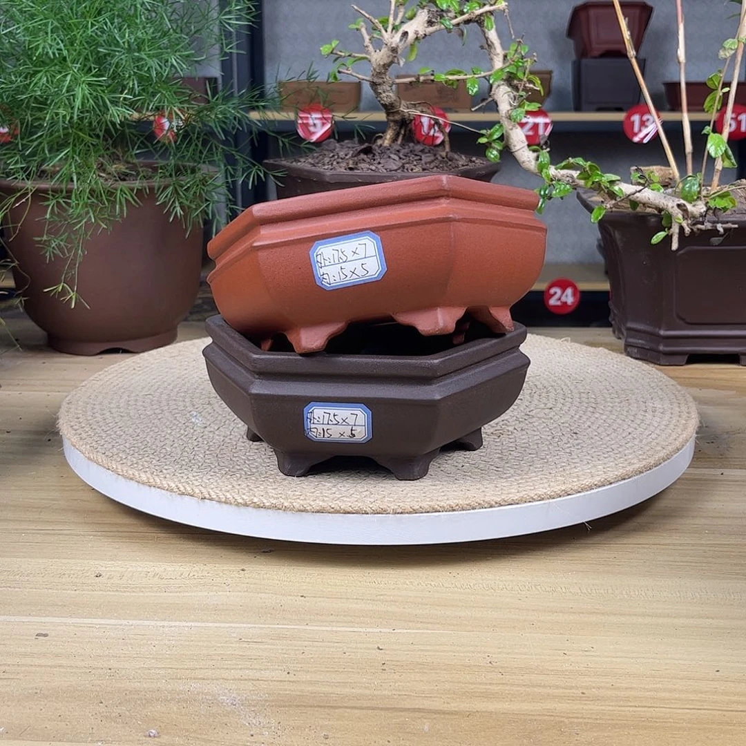 紫砂花盆紫砂花盆