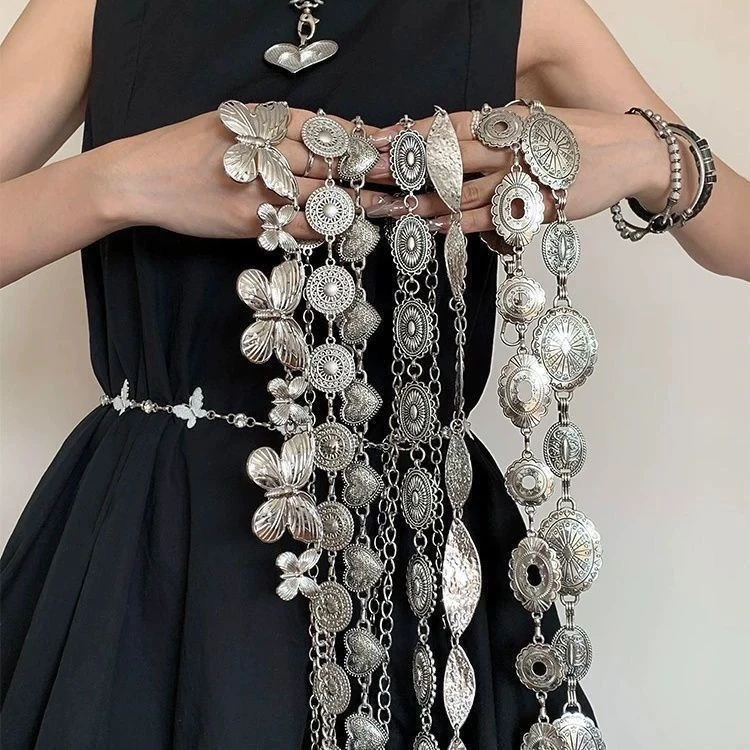 腰链女链条2025新款民族风配饰裤链连衣裙腰带女高级腰链配饰裙子