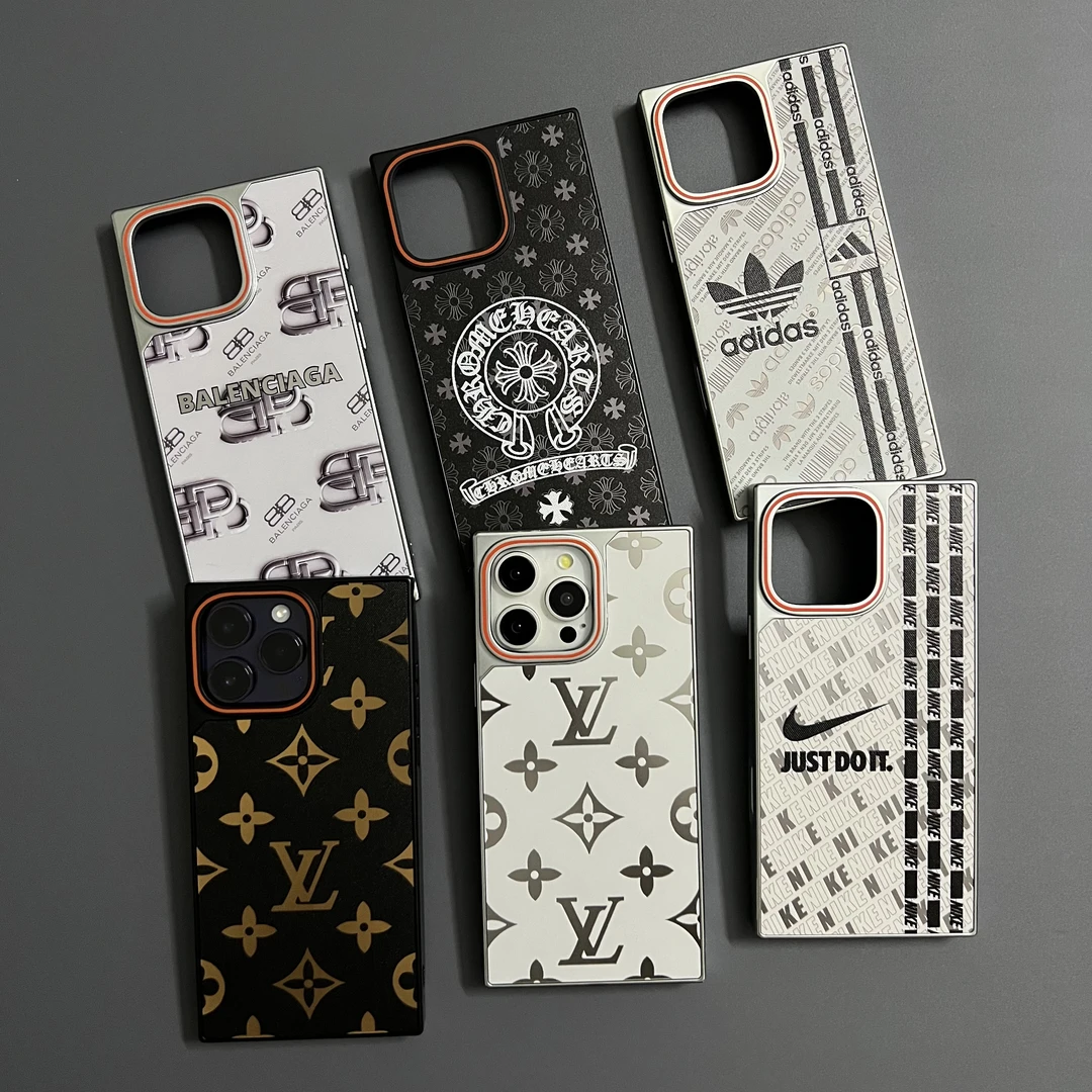 简约高级潮酷方形手机壳适用iPhone16promax苹果15磨砂14防摔13壳