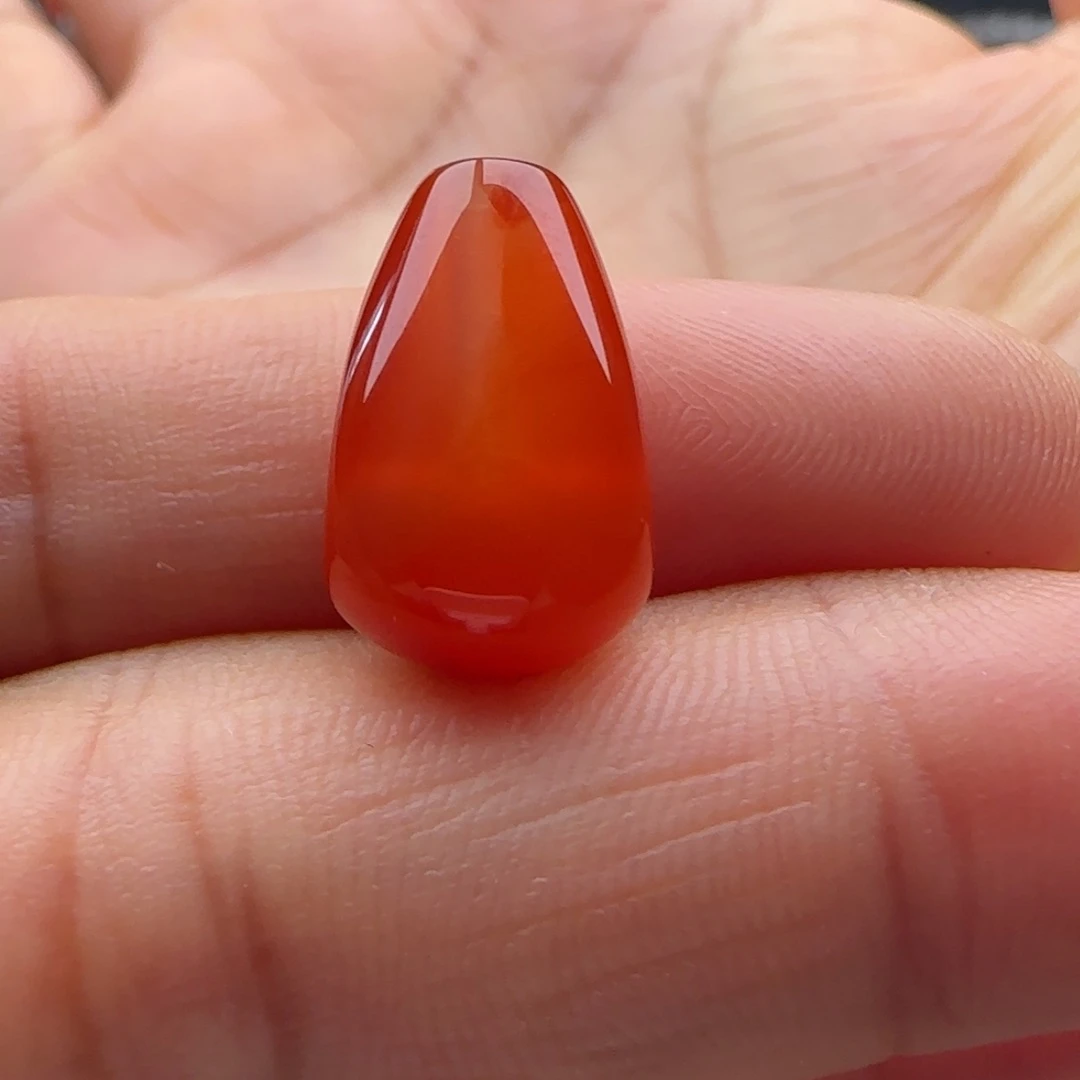 南红玛瑙三通10.3-16.8未镶嵌华*溢