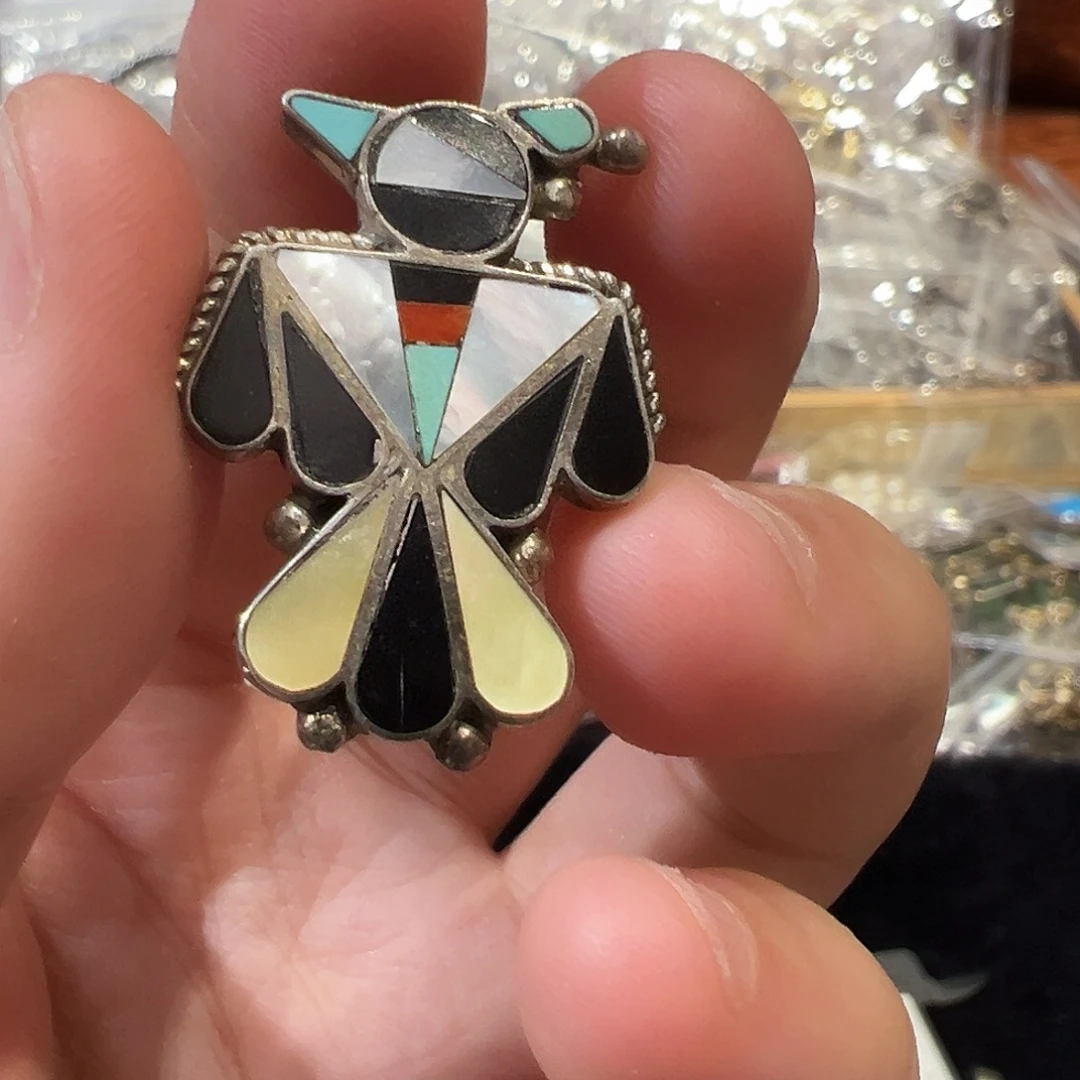 铜合金中古首饰拍品3520