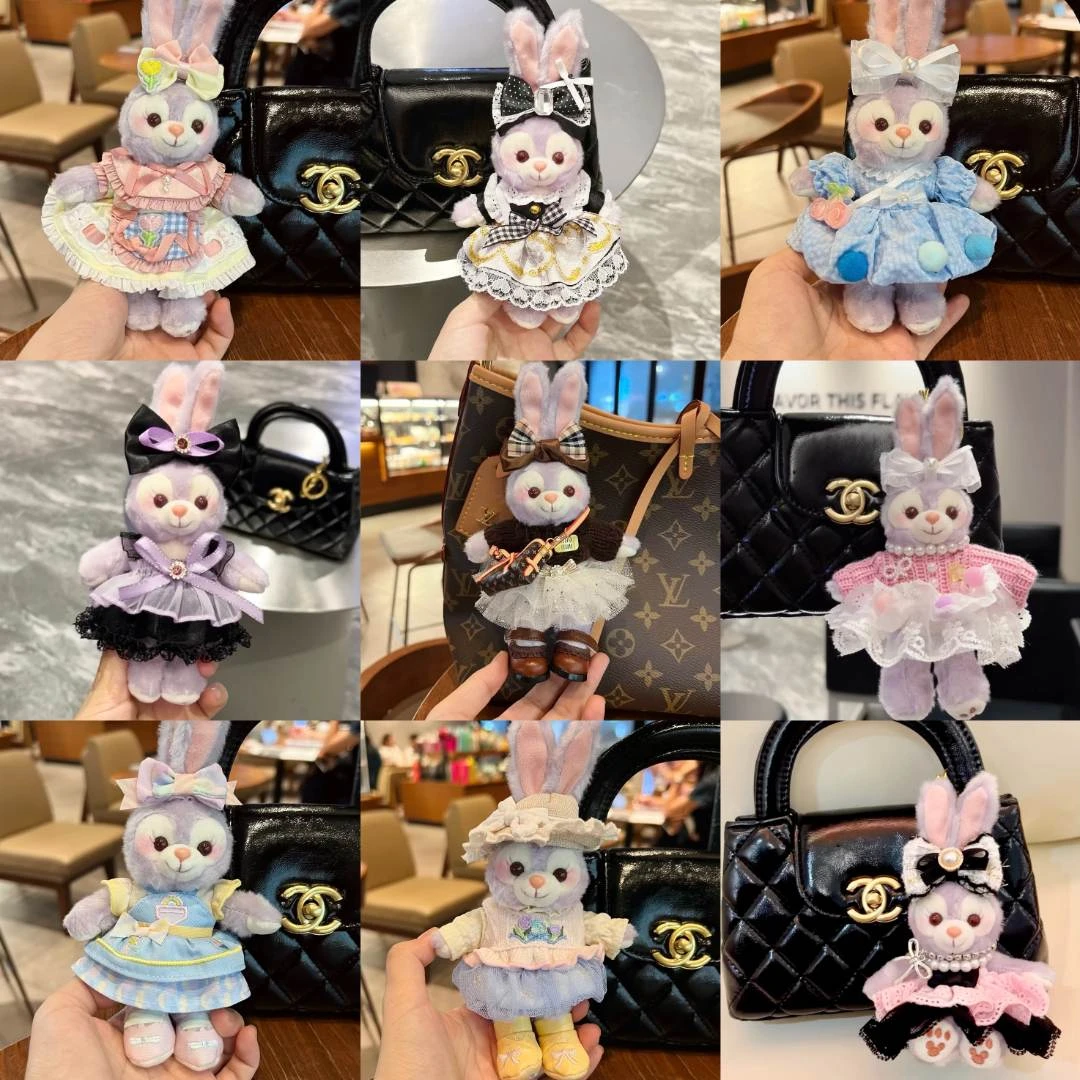 【露露包挂】手作露露毛绒公仔包包挂件玩偶（赠送挂绳+挂扣+挂链）