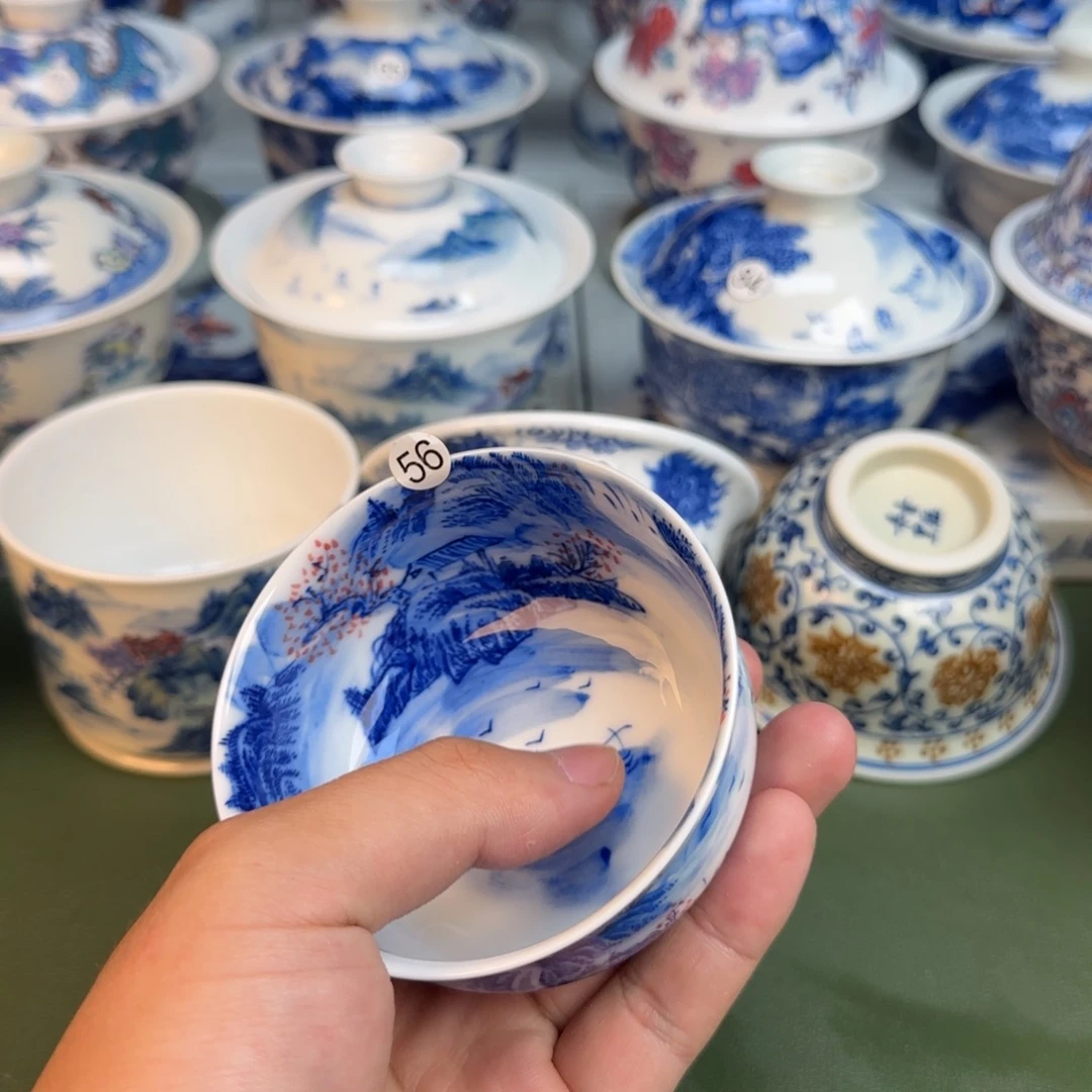 彦祖纯手工手绘茶具56