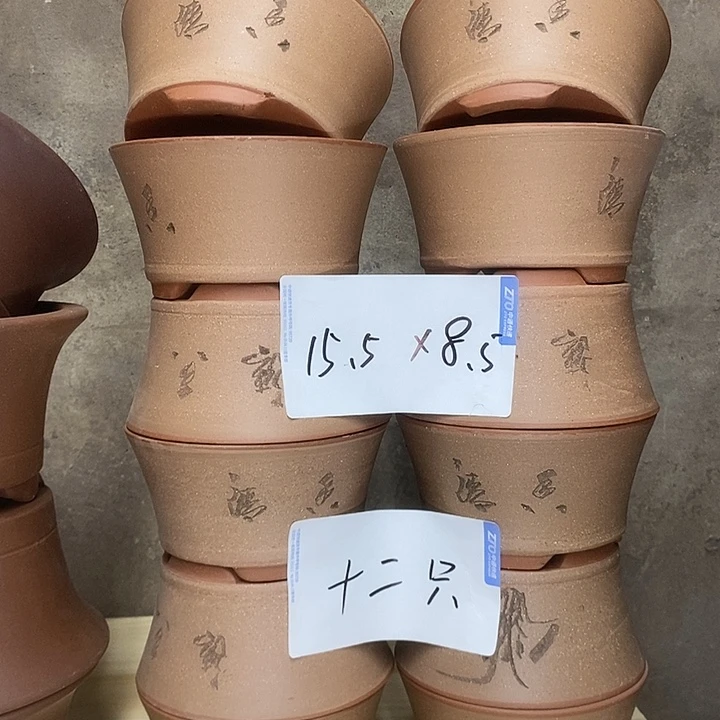 紫砂花盆我在外面