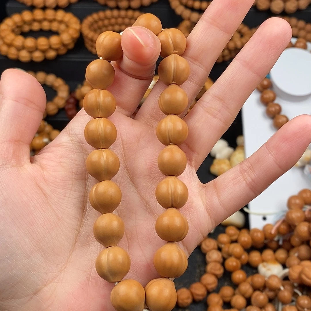 手串猴头核桃哑光屁桃