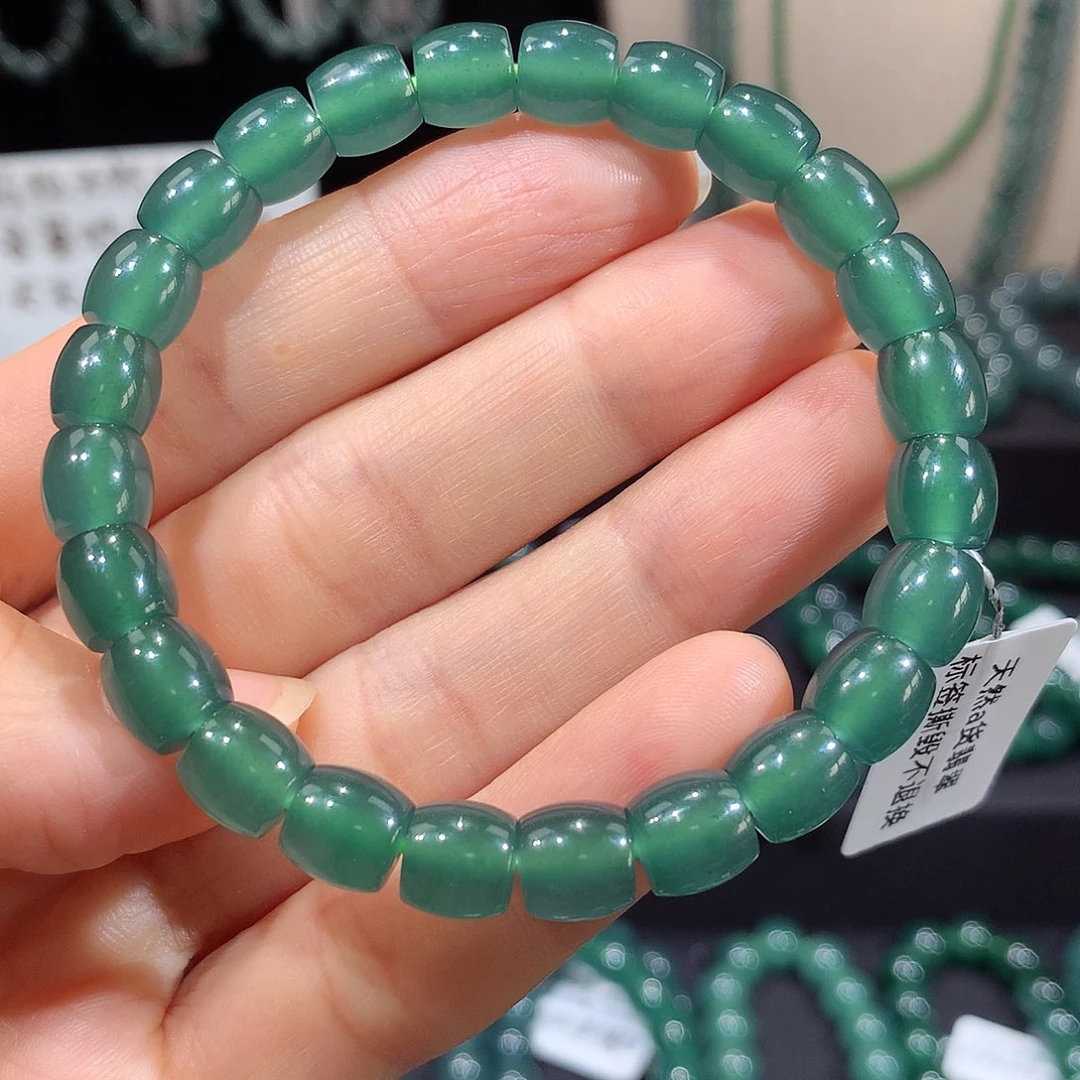 未镶嵌手链翡翠倩天然a货翡翠手串