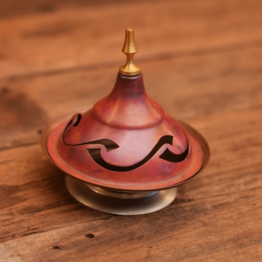 【宽窄】矮塔香炉（春喜铜0295）