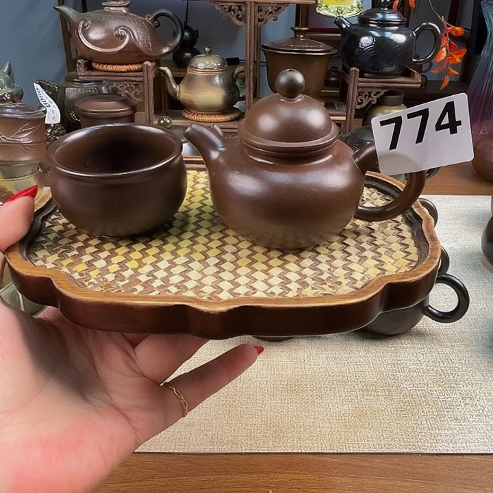 柴烧壶泡茶香柴燒壺泡茶