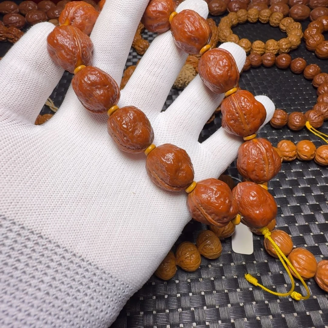 文玩核桃吊坠寿星蛙