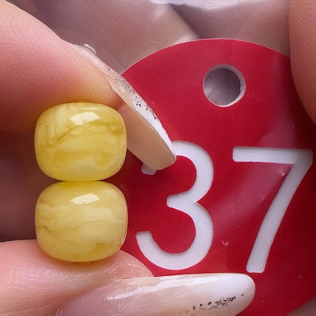 未镶嵌蜜蜡裸石9.2mm老型