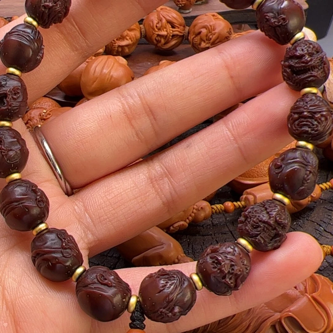 橄榄核手串/手链蟹*手串