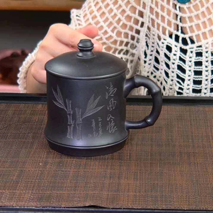 茶杯紫砂高货放漏