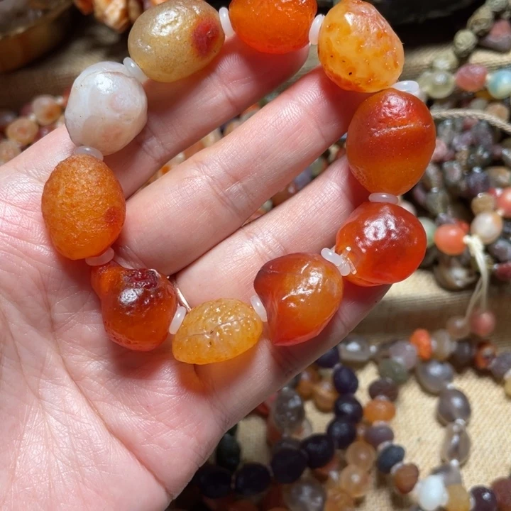 玛瑙/玉髓合金手链