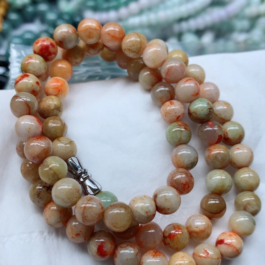 翡翠颈饰未镶嵌手串