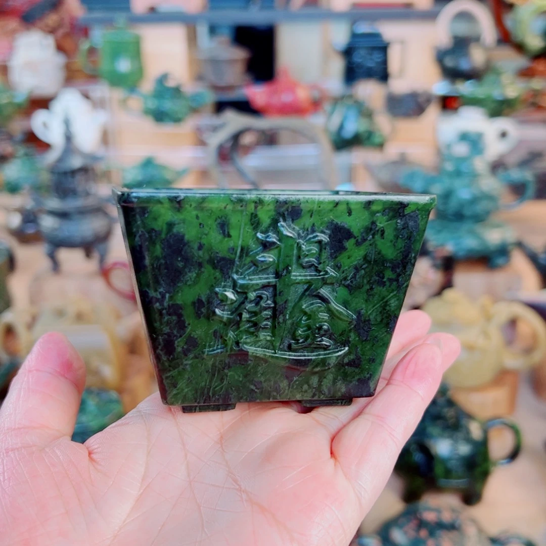 龍***神天然石材手工雕刻