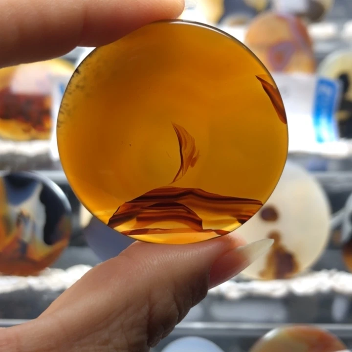 合金玛瑙/玉髓珠宝奇石187