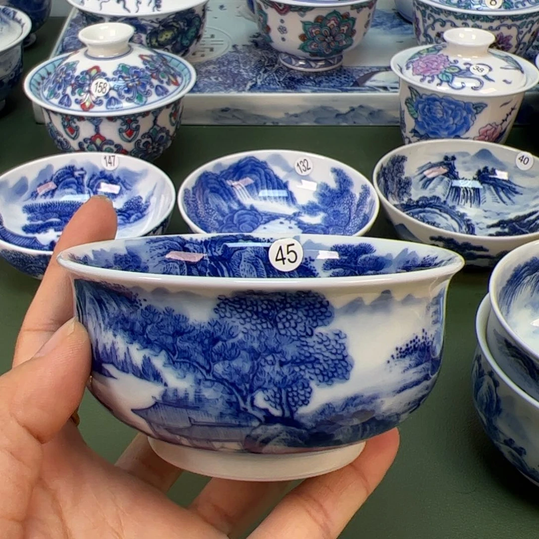 木木景德镇纯手绘茶具45