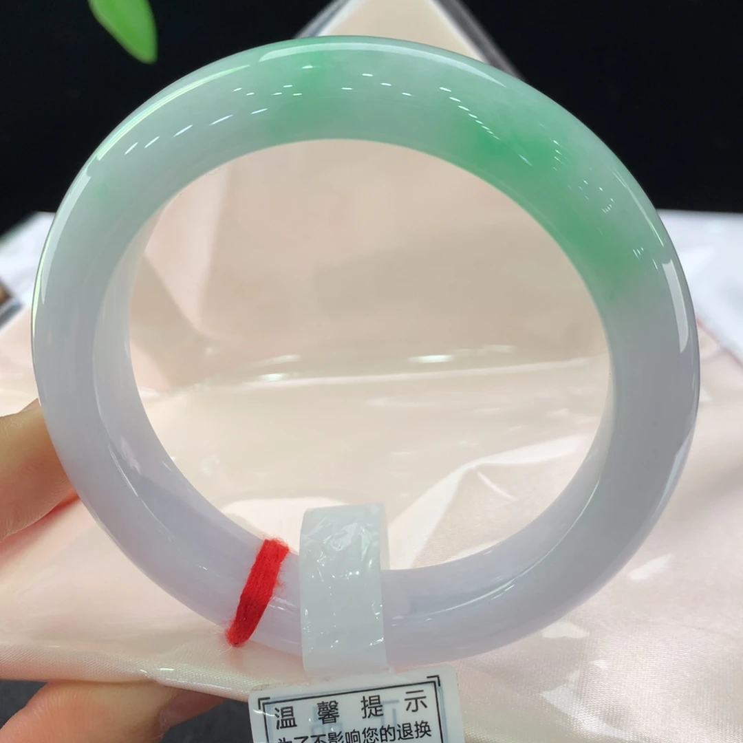 翡翠未镶嵌手镯0491