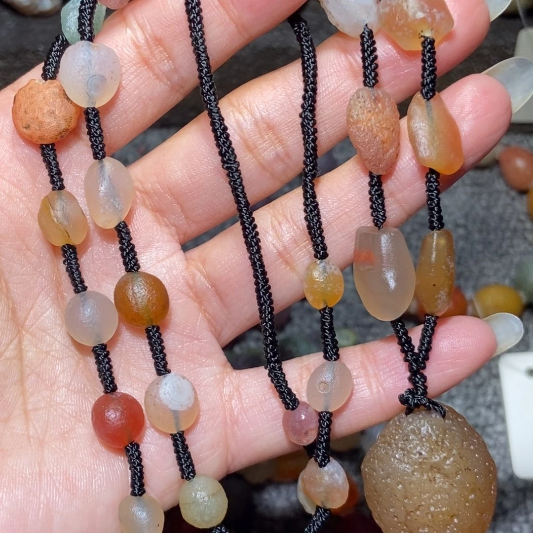 未镶嵌玛瑙/玉髓珠宝半成品
