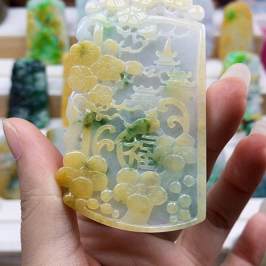 定制翡翠未镶嵌翡翠