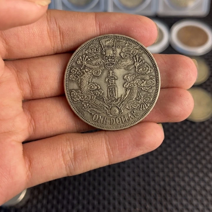 金属大头龙洋船洋工艺品