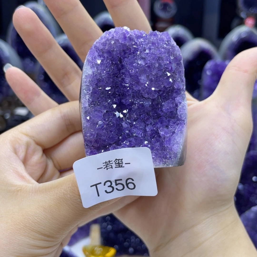 未镶嵌紫晶大型摆件（非配饰）乌拉圭水晶摆件t356