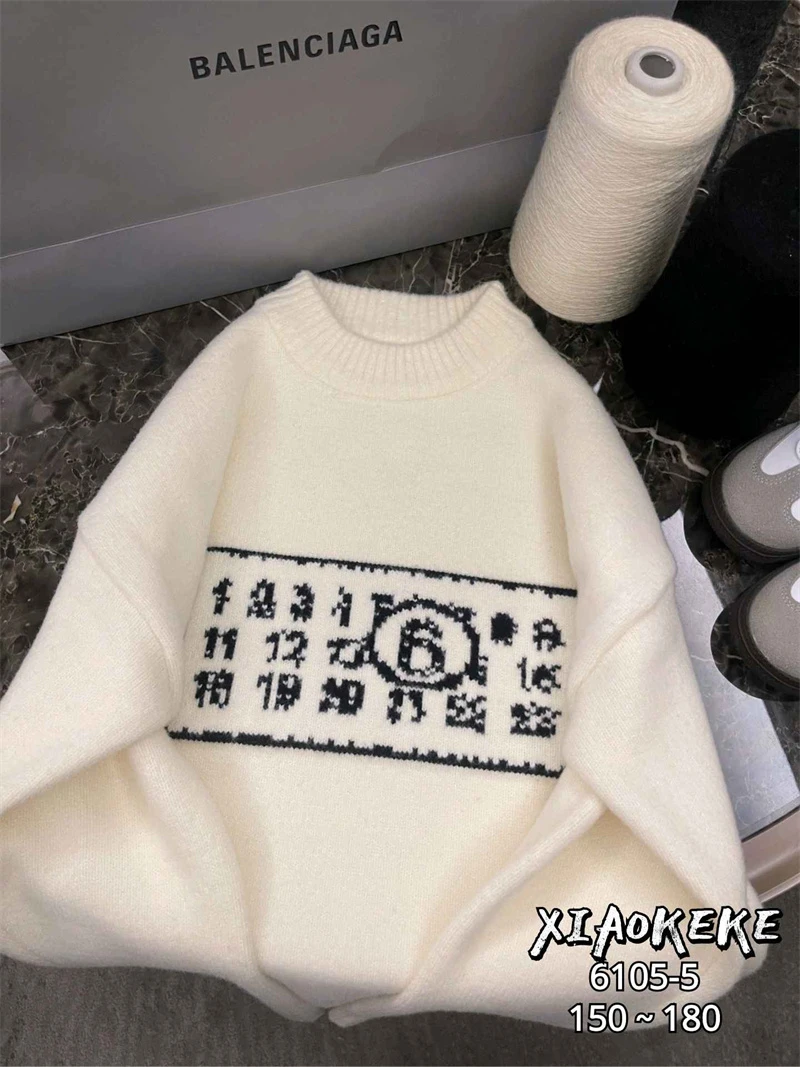 1018【可】儿童时尚休闲套头毛衣6105-5