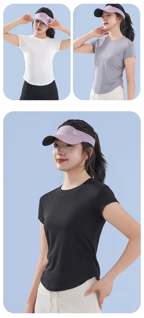 天丝凉感小蛮腰冰T