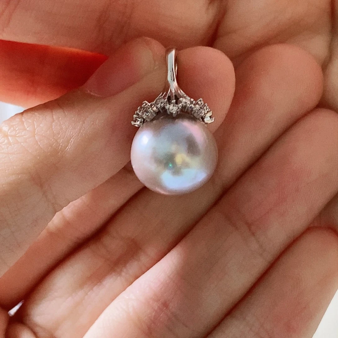 未镶嵌天然淡水珍珠项链 淡水珍珠