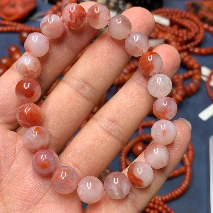 未镶嵌手串南红玛瑙10m m