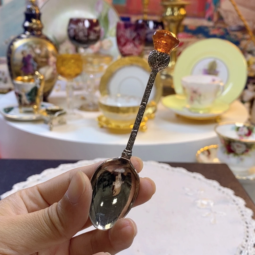 瓷片瓷器欧瓷咖啡杯水晶杯