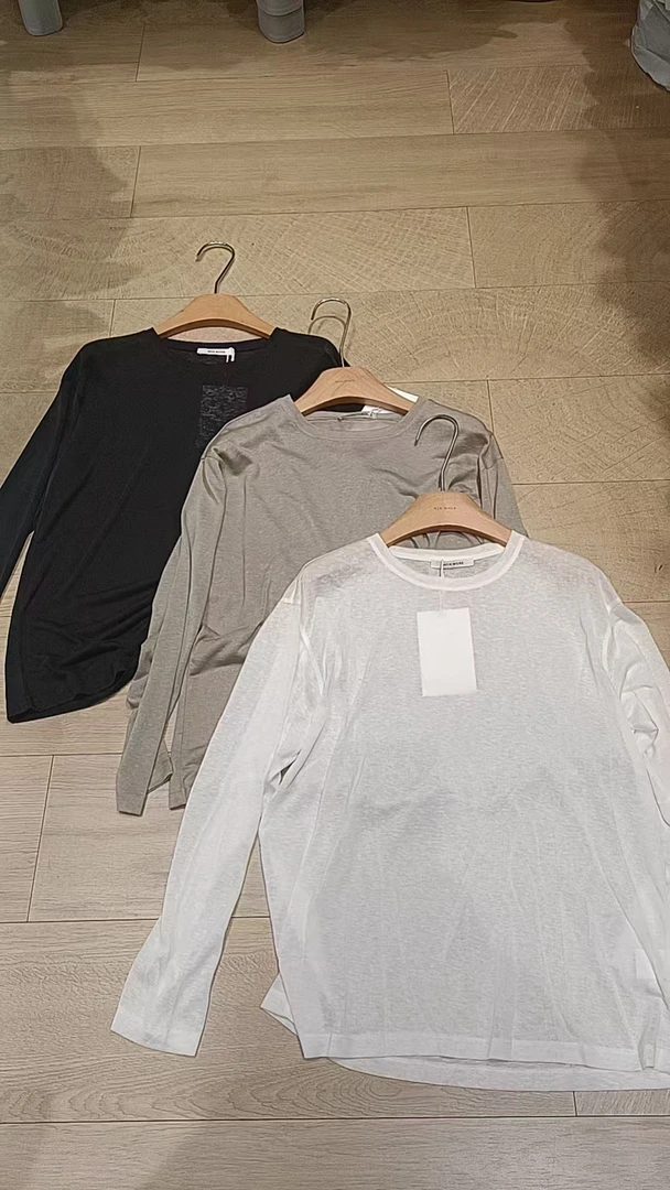 【四姐家】净版长袖T恤 25032