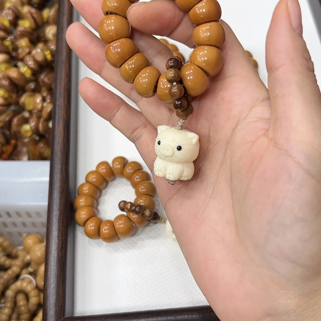 吊坠猴头核桃卡14小猪手捻