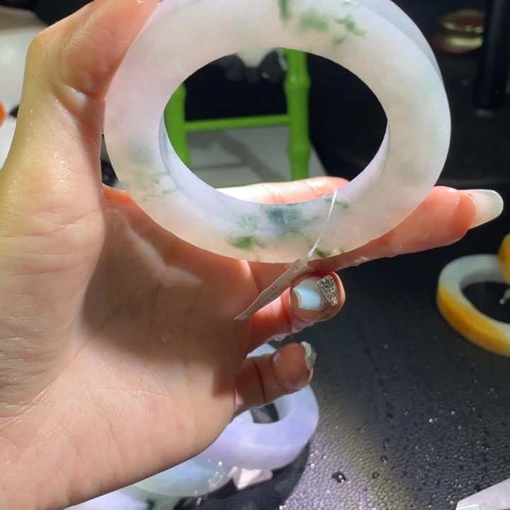 定制翡翠翡翠手镯未镶嵌