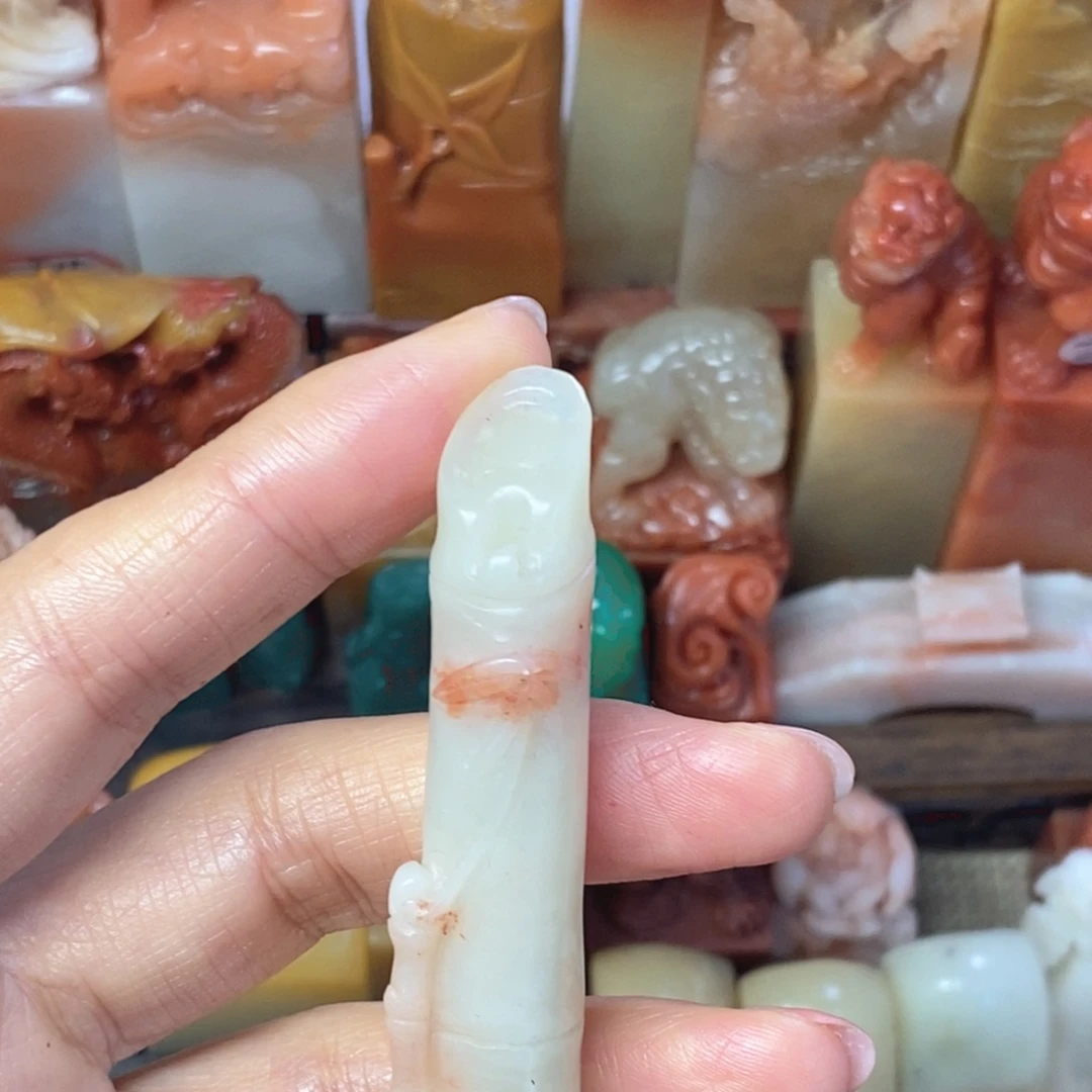 寿山石印石结晶石