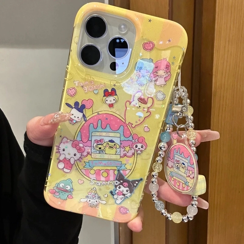 卡通三丽鸥拓麻歌子适用iPhone16promax手机壳苹果15pro少女14/13