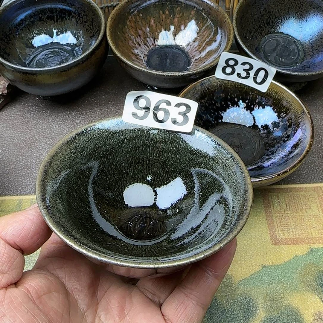 茶盏建盏杯主人杯龙窑柴烧