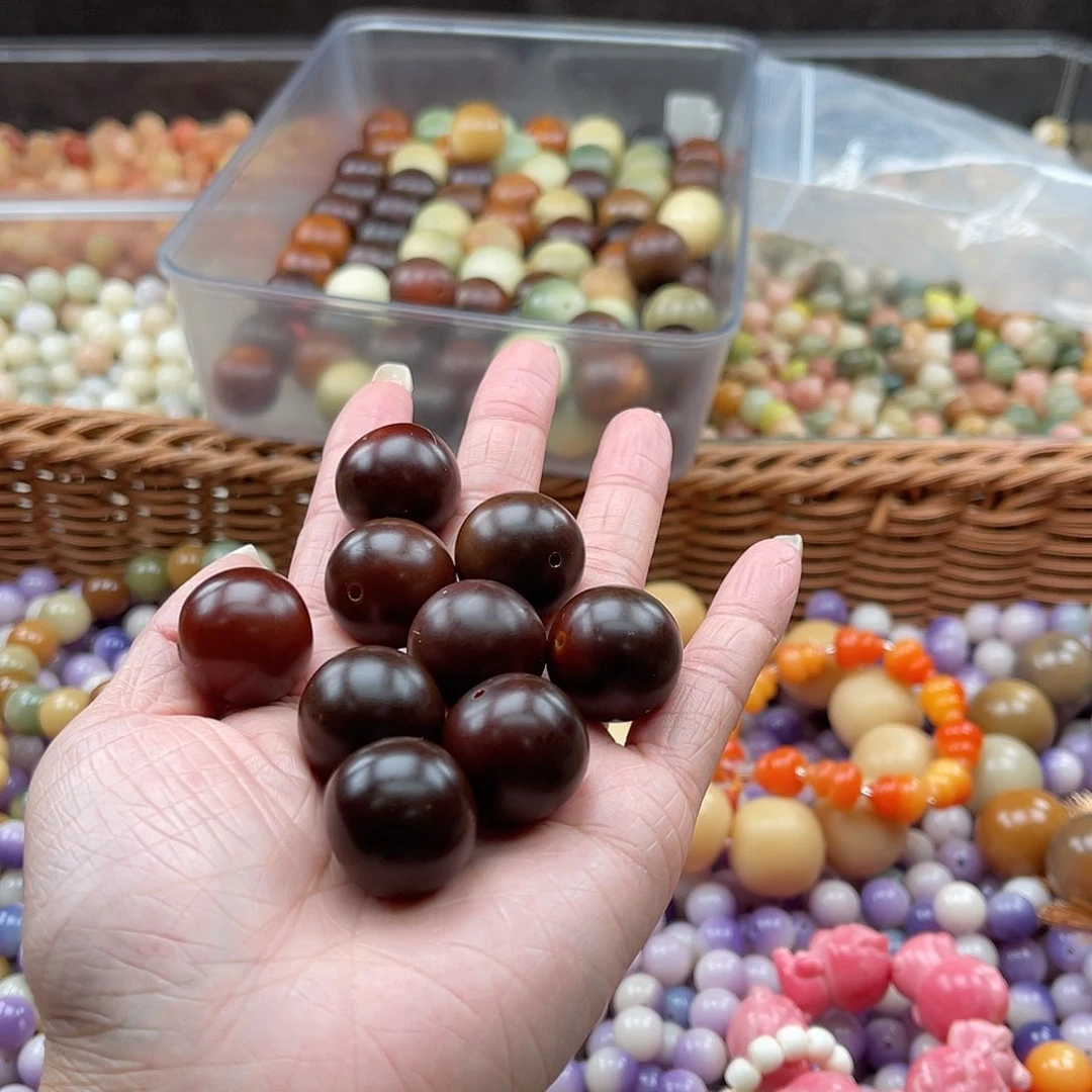 白玉菩提吊坠青****?C/21mm/15颗